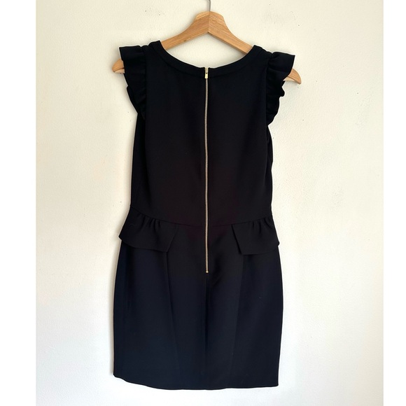 NWT • Sandro • Resonance Peplum Dress in Black - Picture 5 of 7